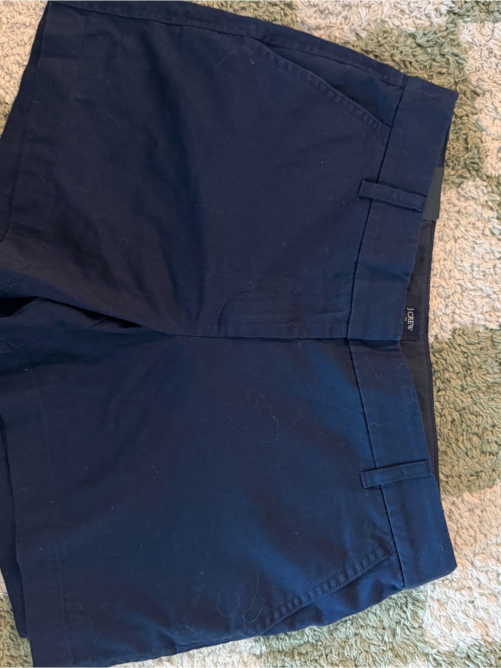 J. Crew Navy Flat-Front women’s Shorts